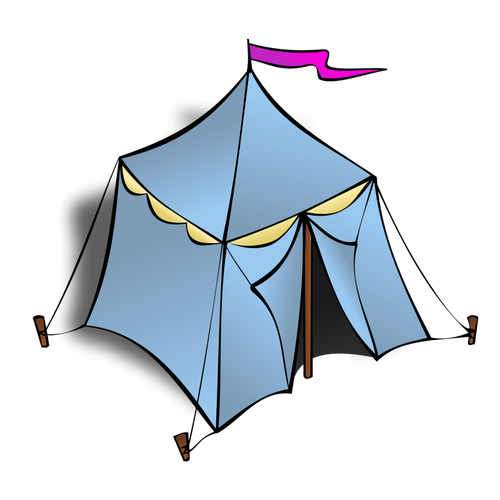 Палатка векторное изображение