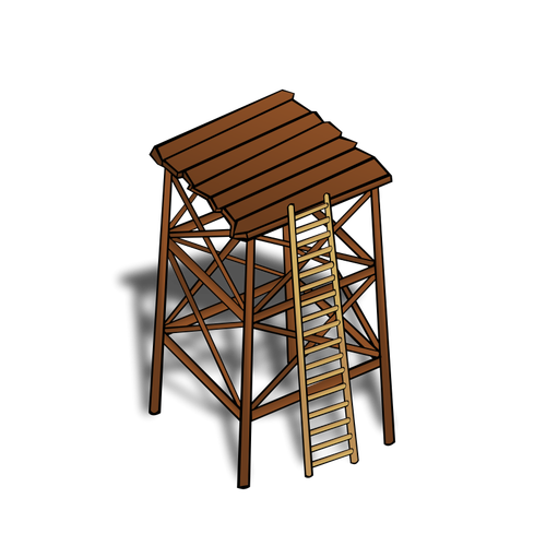 Vakttornet vektor symbol