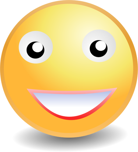Smiley ladyface vector afbeelding