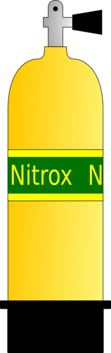 Nitrox scuba tank