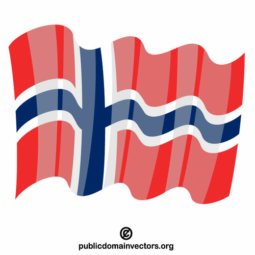 Norwegische Nationalflagge