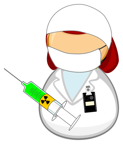 عامل في الطب النووي