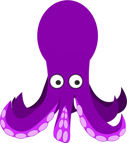 Violet octopus