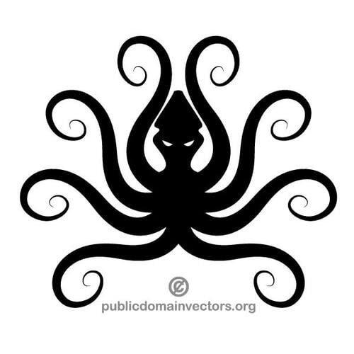 Oktopus-Vektor-Grafiken