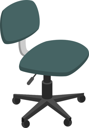 Kancelářská židle v zeleném
