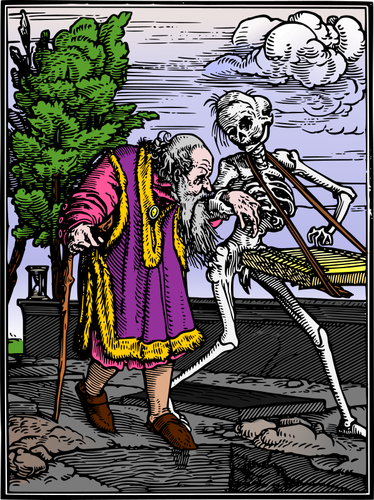 Starý muž a smrt