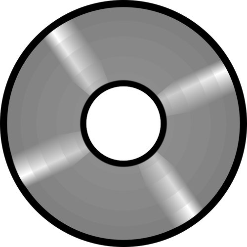 Disco ottico immagine vettoriale