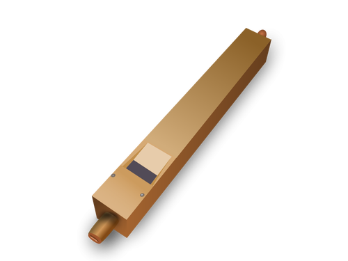 Vector illustration of folk pipe