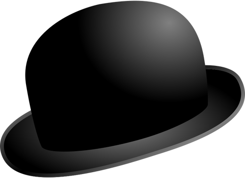 Gambar vektor topi bundarnya Chaplin