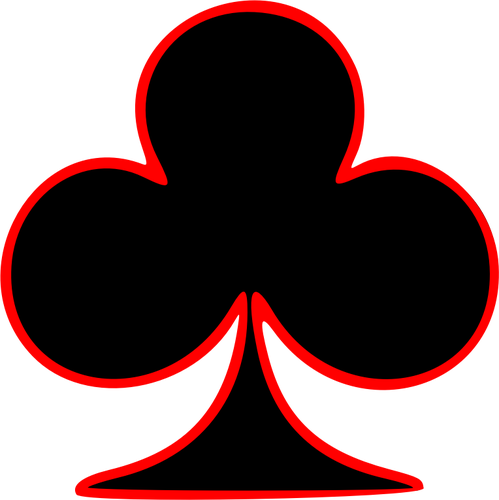 Symbol of a playing card