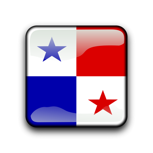 Panama flagg vektor
