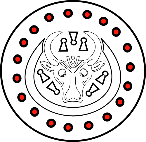 Radimichian symbool vector afbeelding