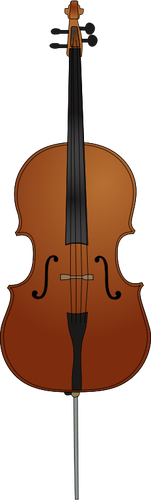 大提琴矢量图像