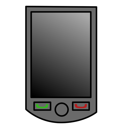 Grafika wektorowa prostych smartphone