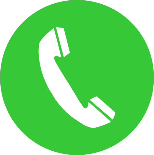 Obrázek vektorové ikony telefonního hovoru