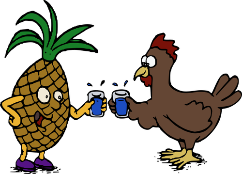 Ananas e pollo