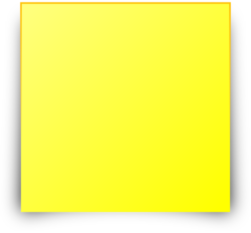 黄色の付箋メモ