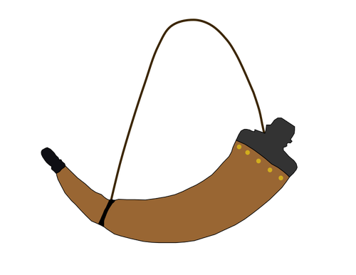 Brun horn