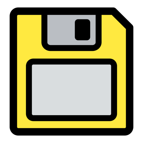 Floppy-disk vector afbeelding