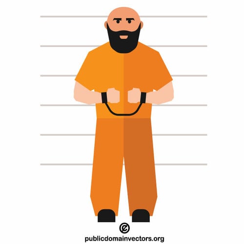 Gefangenen-Vektor-Grafiken