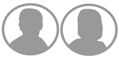 Uomo e donna immagine di profilo