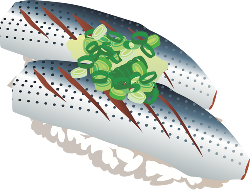 Sardinek sushi