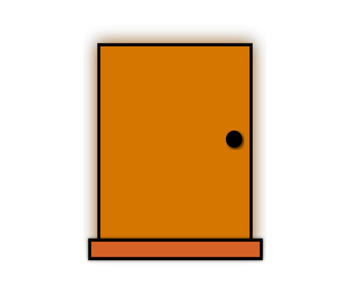 Cartoon-Tür