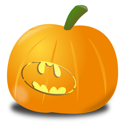 Bat pumpkin vector graphics