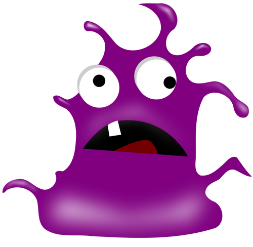 Blob violet