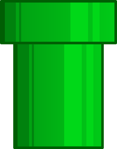 绿色的管
