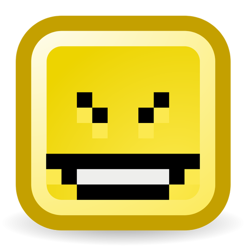 Cheeky smiley vektor icon