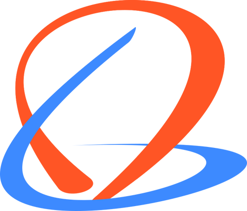 Integrering logoen vektor image