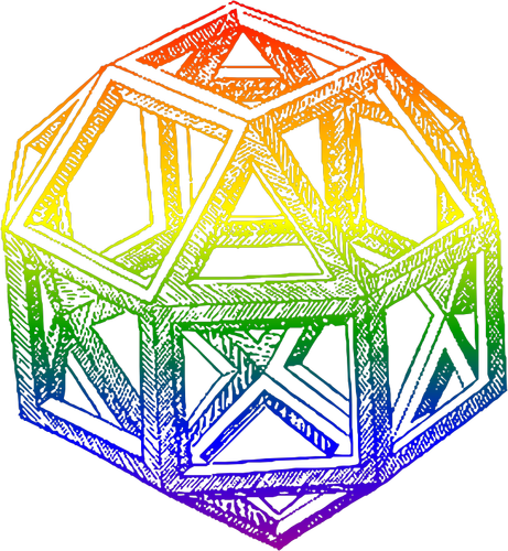Oktahedron gambar