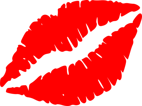 Vektor-Bild der Lippen