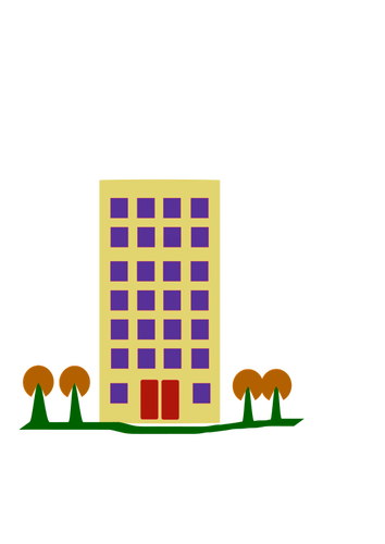 Immagine vettoriale edificio