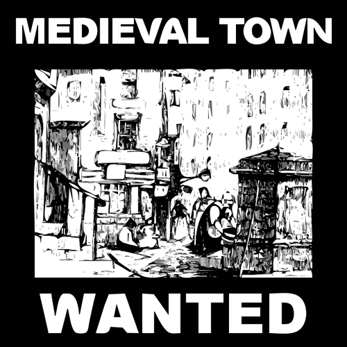 中世の町のイメージ