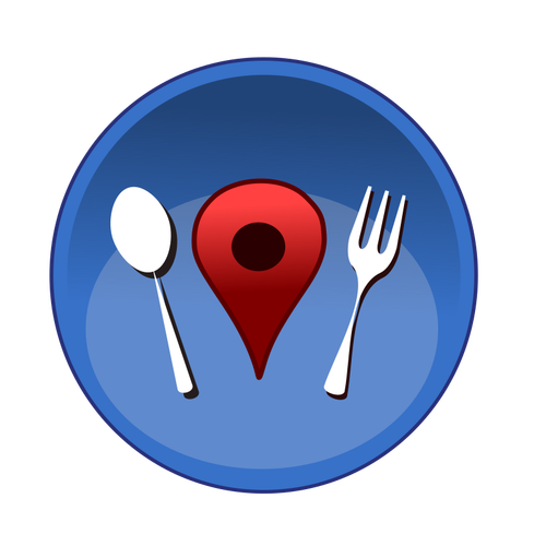 Localización de restaurante mapa