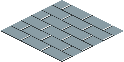 Color floor tiles pattern vector image
