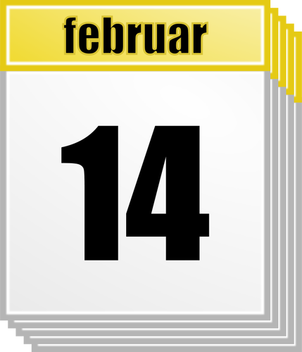 Immagine vettoriale calendario