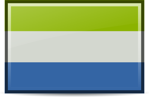 Sierra Leones flagg