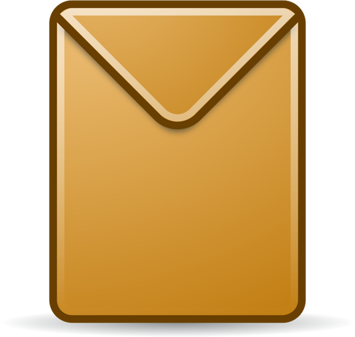 Bruine envelop afbeelding