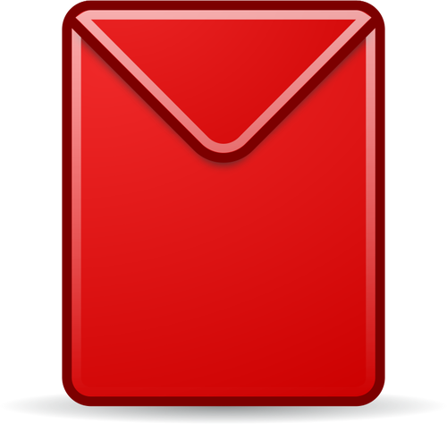 Красный конверт икона