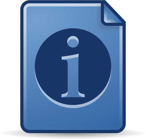 Imagem do símbolo de informação