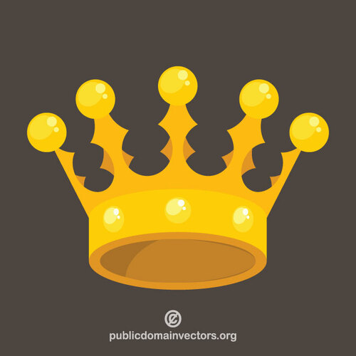 Royal crown vector images clipart