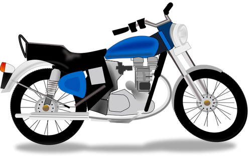 Motocykl Royal wektor
