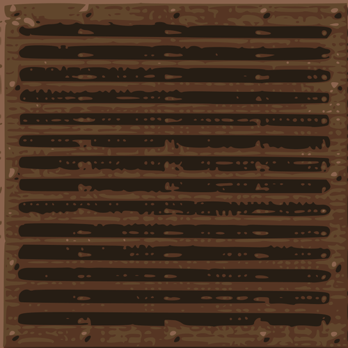 Immagine vettoriale griglia di ventilazione in metallo