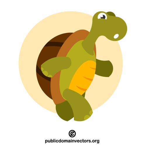 Rennende schildpad