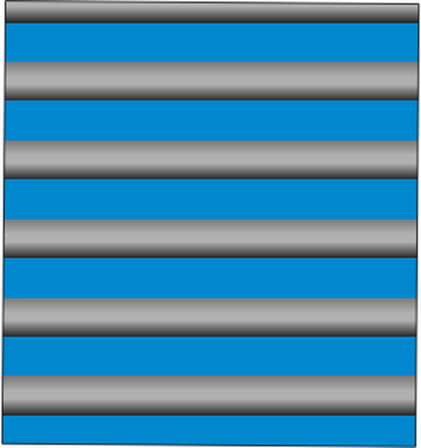 Immagine vettoriale gradiente barre di argento