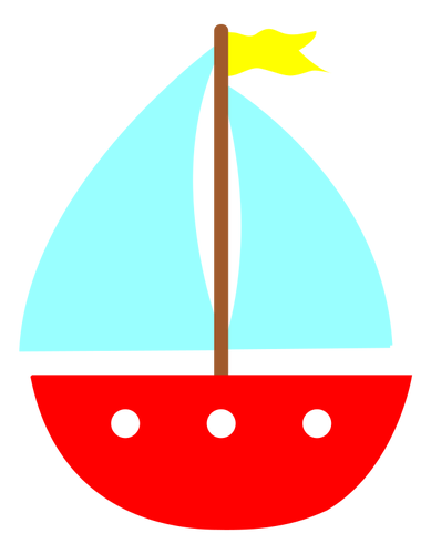 Icono de barco de vela