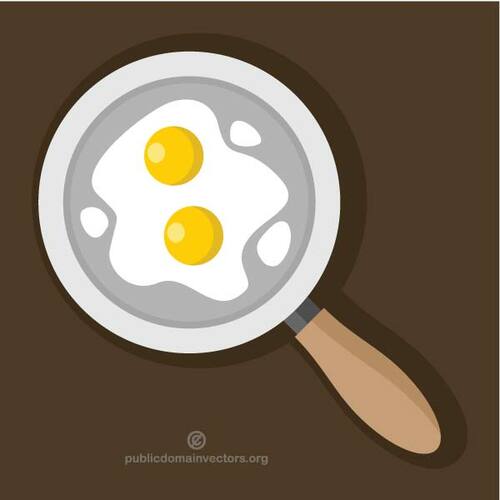 Jídlo míchaná vejce